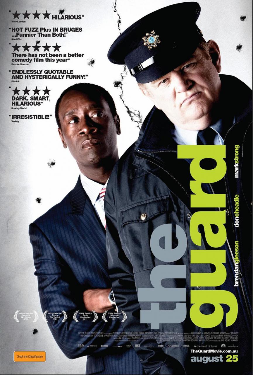 国民警卫队 蓝光原盘下载+高清MKV版/守卫 / 看守员 / 坏守卫 2011 The Guard 37.5G